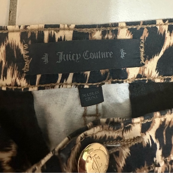 Juicy Couture Leopard Print Skinny Jeans - Picture 3 of 5